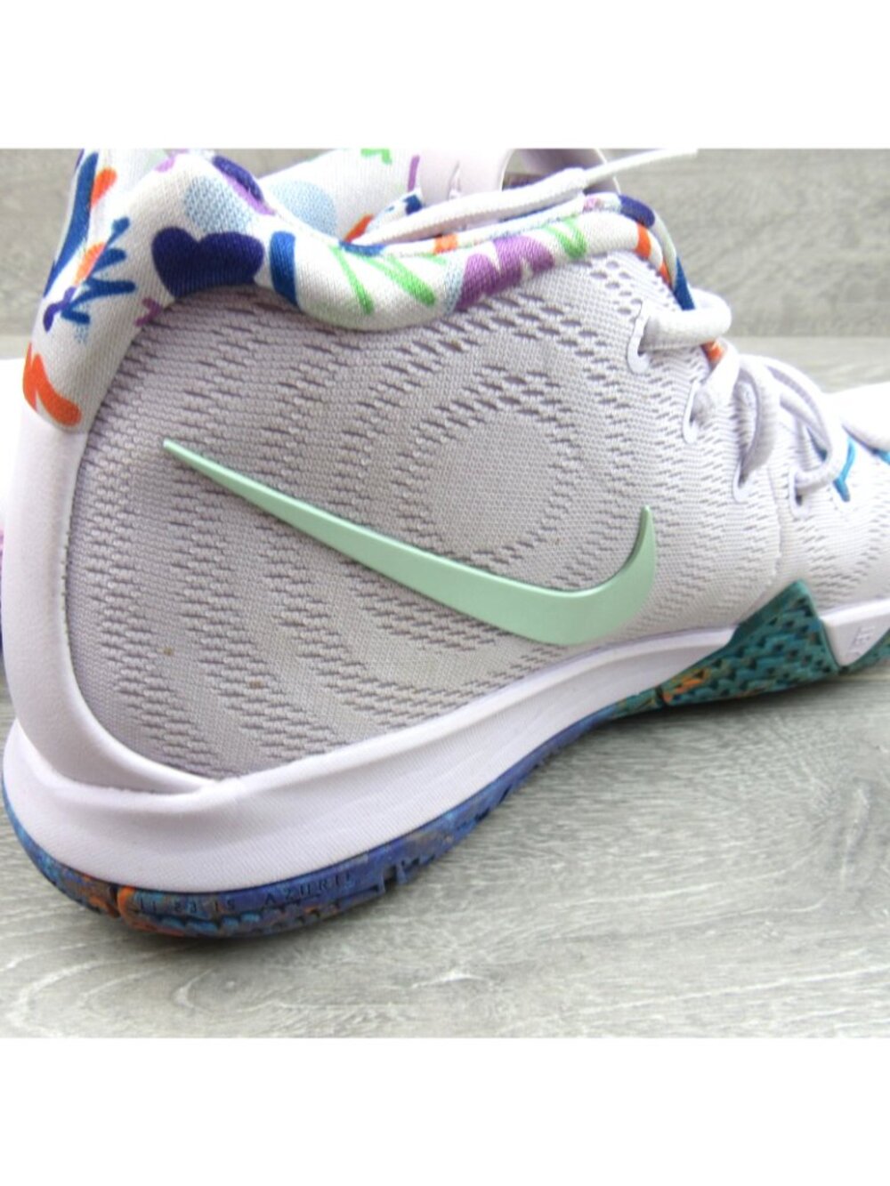 Nike Kyrie 4 Decades Pack 90’s Mens MISMATCH Size 9.5 - 10 * READ * 943806-902 - Picture 11 of 16